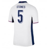 Camiseta Inglaterra John Stones #5 Primera Equipación Replica Eurocopa 2024 mangas cortas